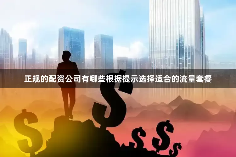 正规的配资公司有哪些根据提示选择适合的流量套餐