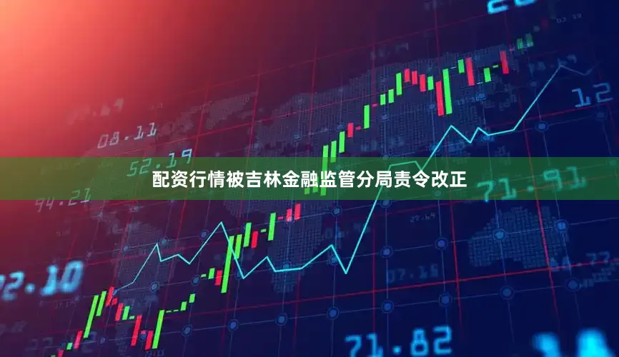 配资行情被吉林金融监管分局责令改正